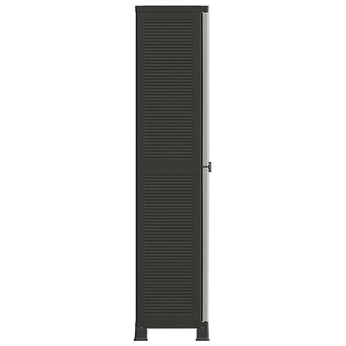 Opbevaringsskab 68x39x171,5 cm plastik