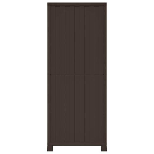 Opbevaringsskab 68x39x171,5 cm plastik