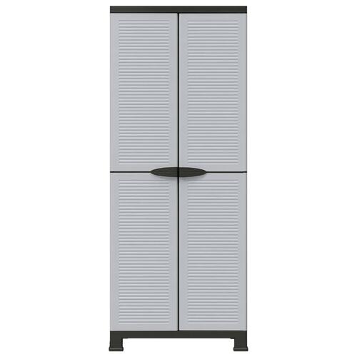 Opbevaringsskab 68x39x171,5 cm plastik