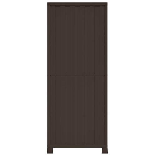 Opbevaringsskab 68x39x171,5 cm plastik