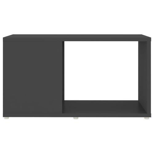 Tv-bord 60x24x32 cm konstrueret træ grå