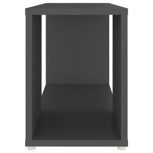 Tv-bord 60x24x32 cm konstrueret træ grå