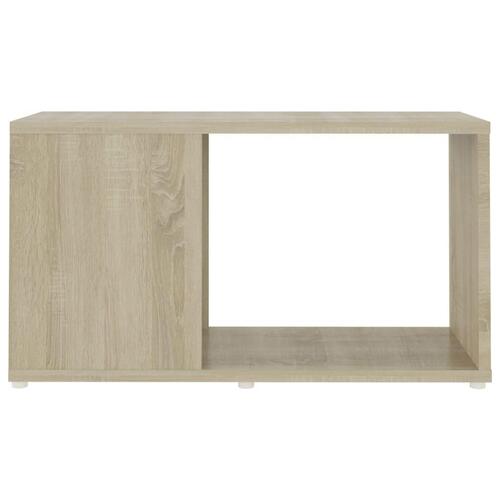 Tv-bord 60x24x32 cm konstrueret træ sonoma-eg