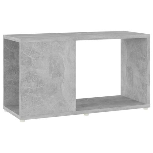 Tv-bord 60x24x32 cm konstrueret træ betongrå