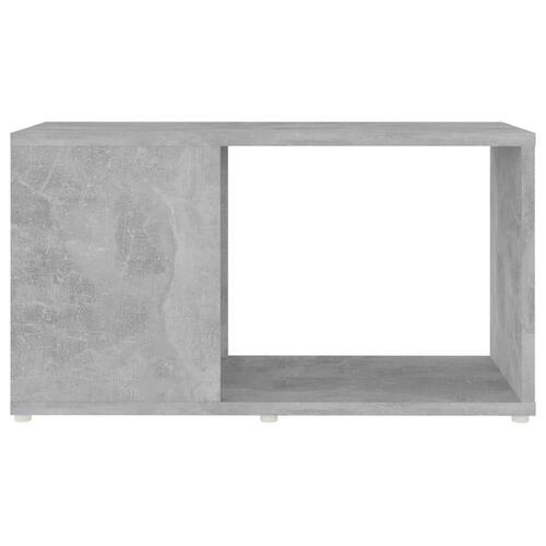Tv-bord 60x24x32 cm konstrueret træ betongrå