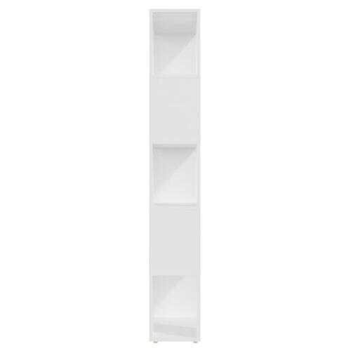 Bogreol/rumdeler 60x24x155 cm spånplade hvid