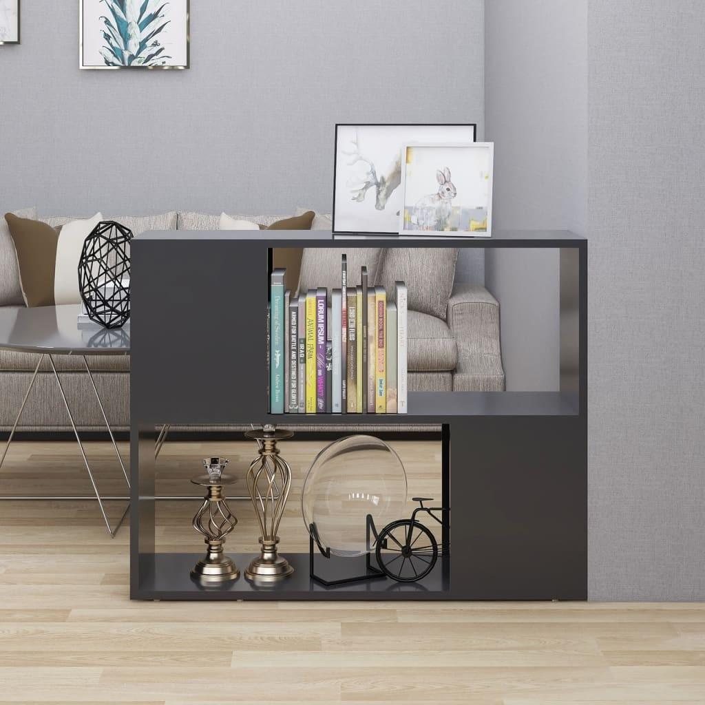 Tv-bord 80x24x63 cm konstrueret træ grå