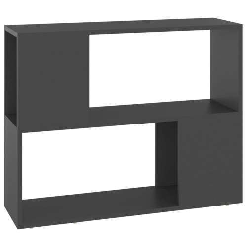 Tv-bord 80x24x63 cm konstrueret træ grå