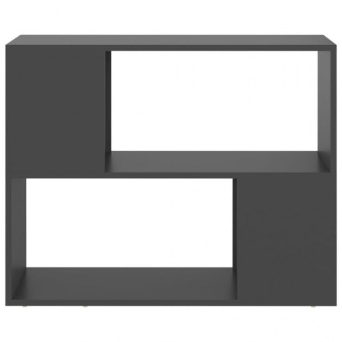 Tv-bord 80x24x63 cm konstrueret træ grå