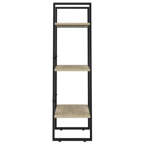 Opbevaringsreol 60x30x105 cm konstrueret træ sonoma-eg