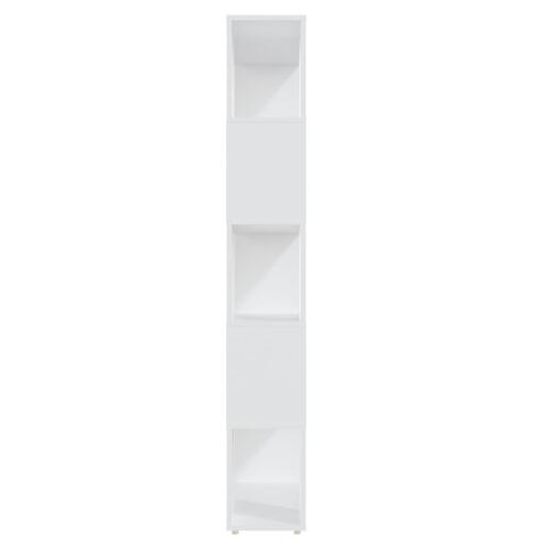Bogreol/rumdeler 80x24x155 cm spånplade hvid