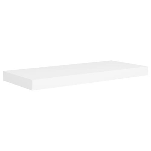 Væghylder 2 stk. 60x23,5x3,8 cm MDF hvid