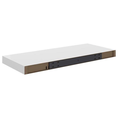 Væghylder 2 stk. 60x23,5x3,8 cm MDF hvid