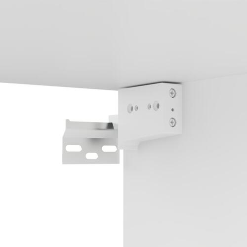 Tv-skabe 4 stk. 80x30x30 cm konstrueret træ hvid