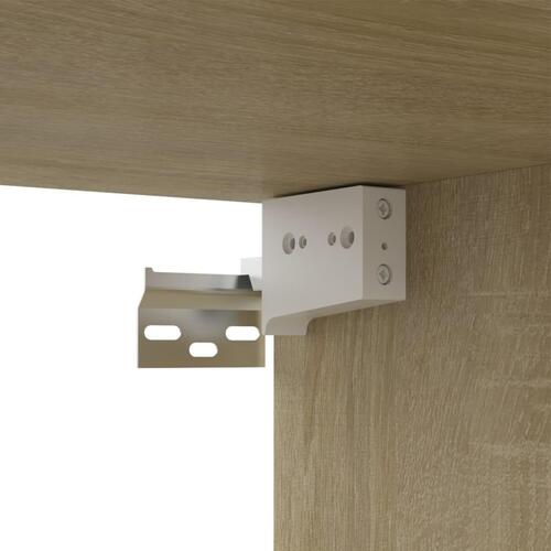 Tv-skabe 4 stk. 60x30x30 cm konstrueret træ sonoma-eg