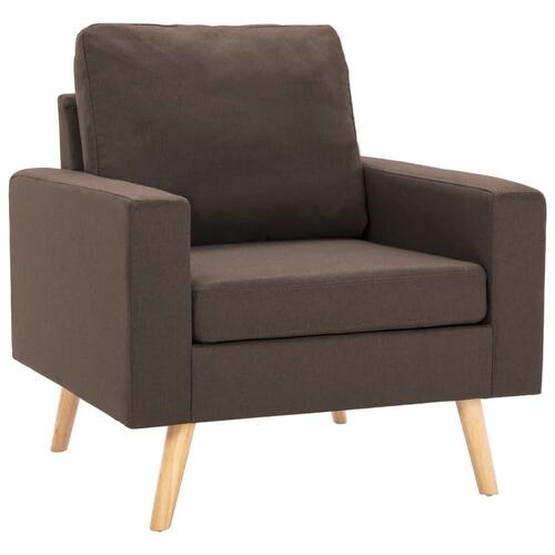 3 personers sofa stof brun