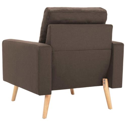 3 personers sofa stof brun