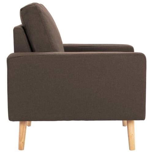 3 personers sofa stof brun