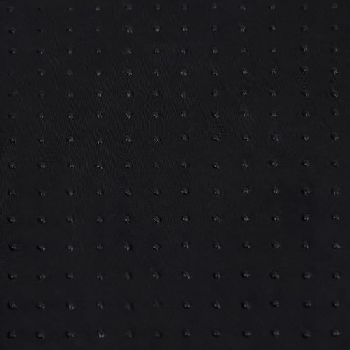 Vaskbar hunde- og kattepude 50x50x12 cm plys sort