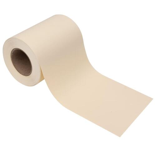 Haveskærm 35x0,19 m PVC cremefarvet