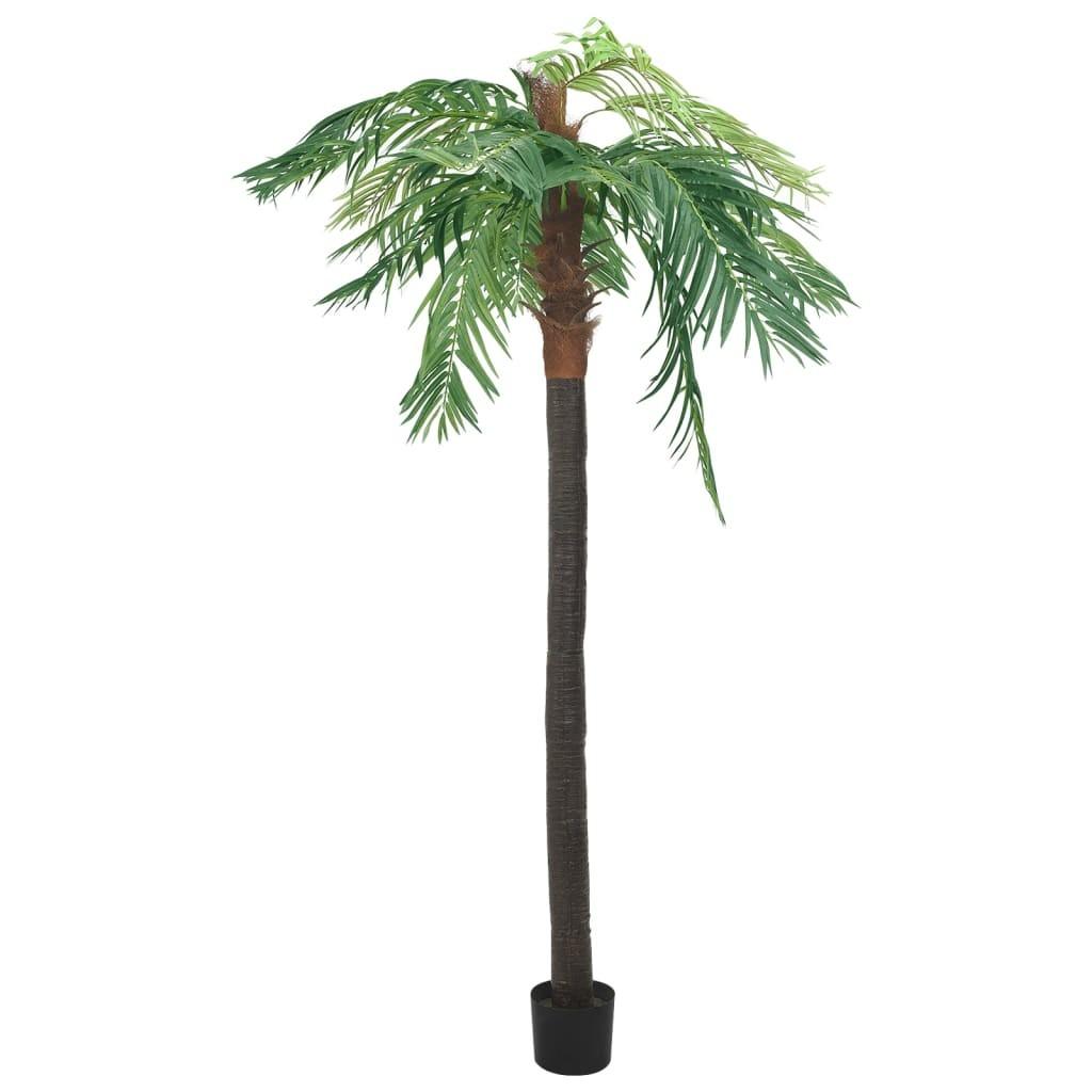 Kunstig fønikspalme med potte 305 cm grøn