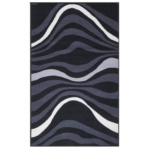 Tæppeløber 80x150 cm sort