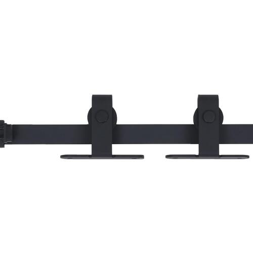 Mini-skydelågesæt til skabe kulstofstål 152 cm