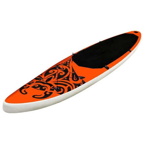 Oppusteligt paddleboardsæt 366x76x15 orange