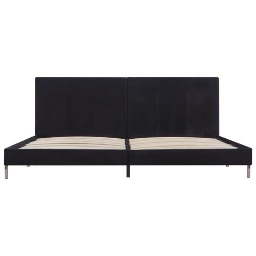 Sengestel 180 x 200 cm stof sort