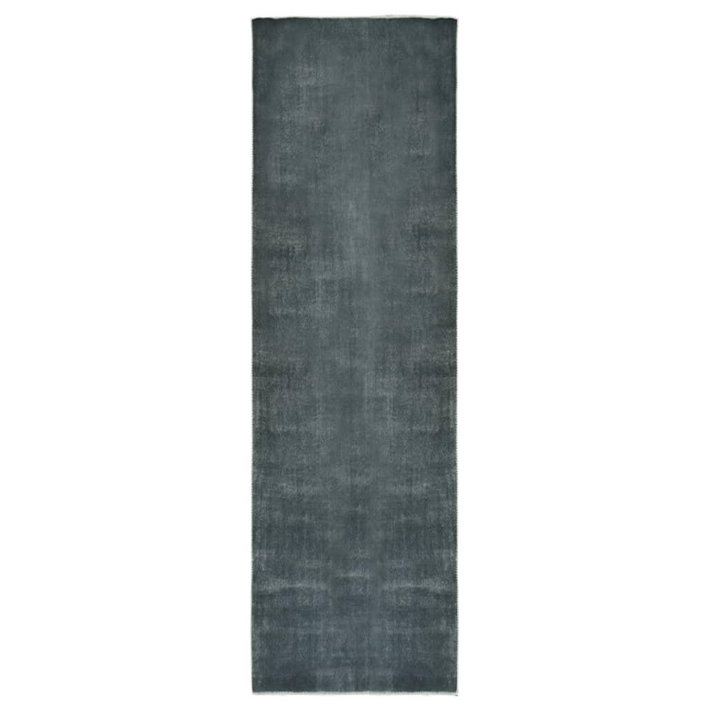 Tæppeløber vaskbar sammenfoldelig 60x300 cm polyester grå
