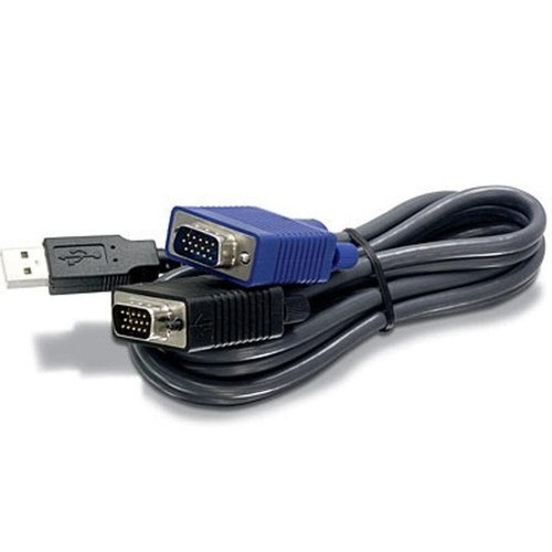 Trendnet TK-CU10 KVM-kabel - Sort, 2,8 m