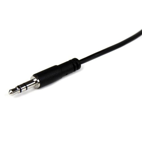 Jack-forlængerkabel 3,5 mm - Startech - Sort 1 m