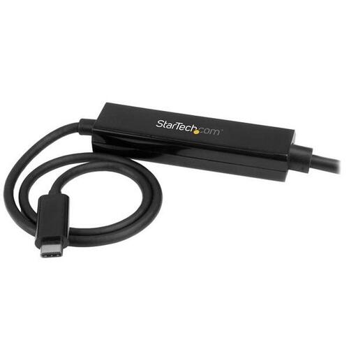 USB C til DVI-D-kabel Startech CDP2DVIMM1MB Sort 1 m