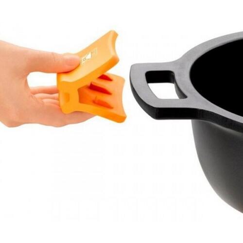 Gryde med Glaslåg BRA Efficient Ø 20 cm