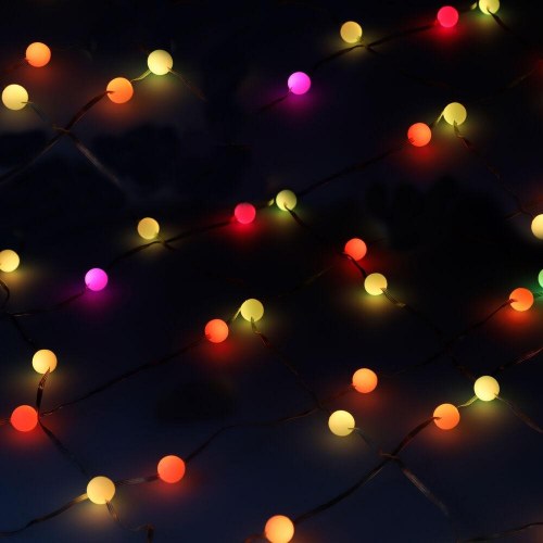 KSIX LED-bånd RGB 10 m med fjernbetjening, IP65