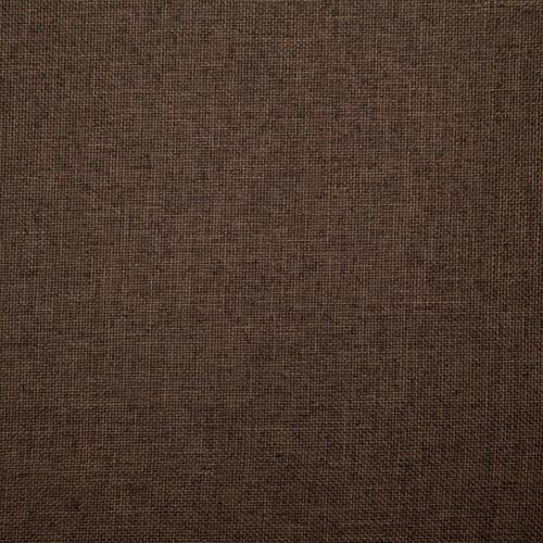 Bænk 139,5 cm polyester brun