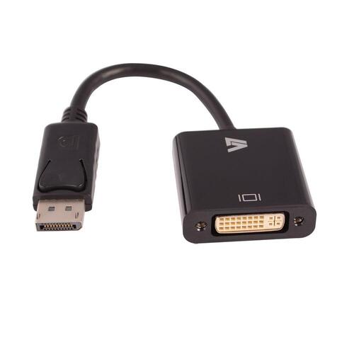 DisplayPort til DVI-mellemstik V7 CBLDPDVI-1E Sort