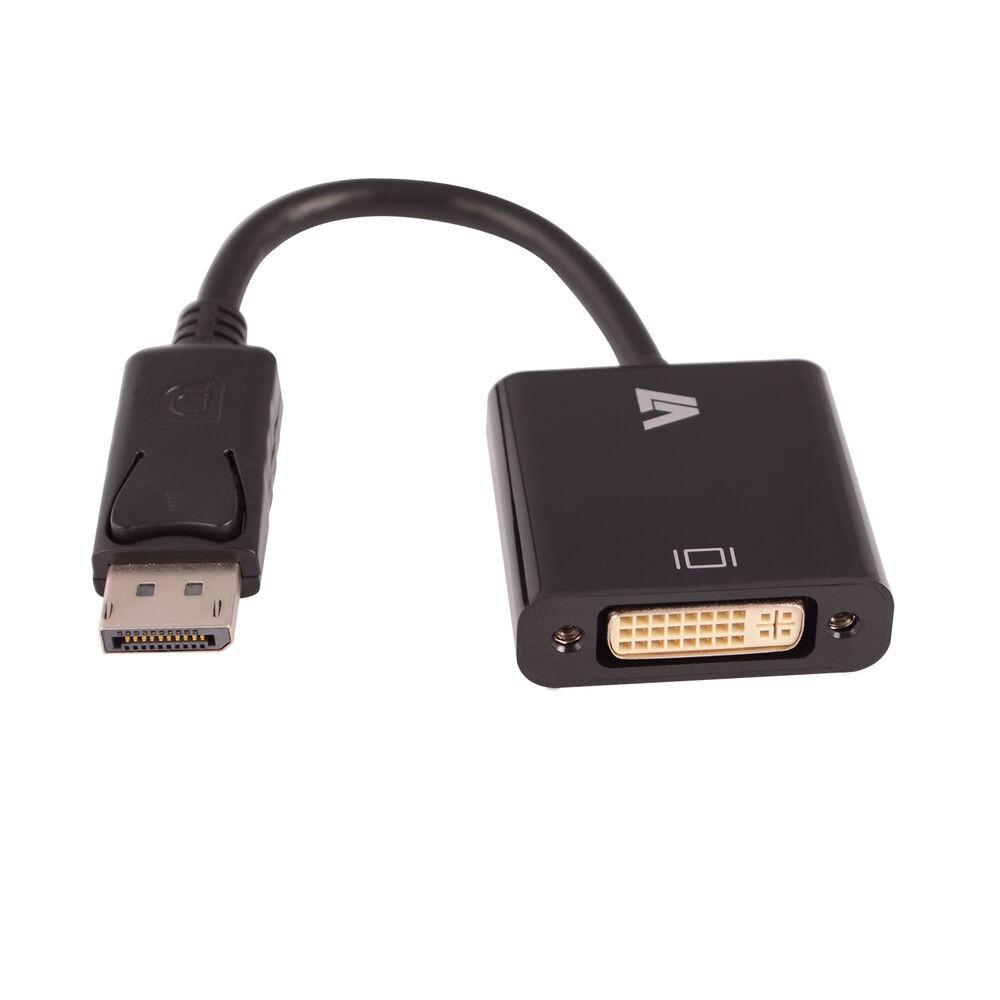 DisplayPort til DVI-mellemstik V7 CBLDPDVI-1E Sort