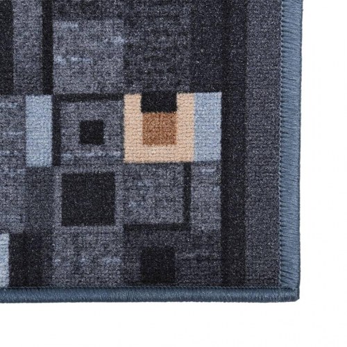 Tæppeløber 100x300 cm skridsikker bagside antracitgrå