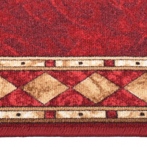 Tæppeløber 67x200 cm skridsikkert rød