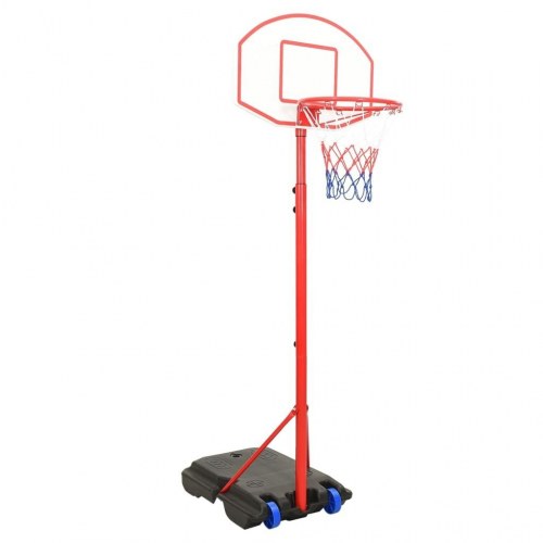 Transportabelt og justerbart basketballsæt 200-236 cm - inkl. bold og pumpe