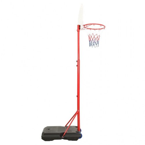 Transportabelt og justerbart basketballsæt 200-236 cm - inkl. bold og pumpe