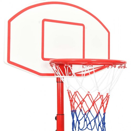 Transportabelt og justerbart basketballsæt 200-236 cm - inkl. bold og pumpe