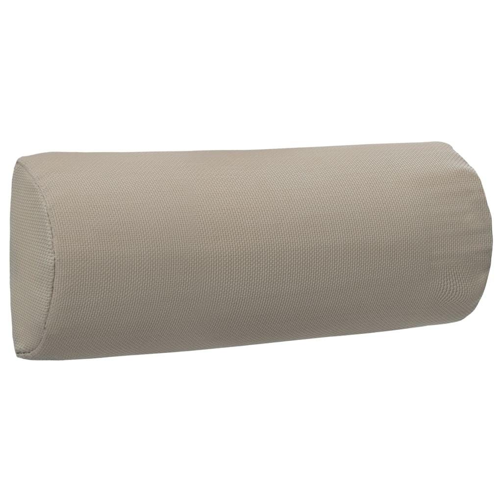 Nakkestøtte til havestol 40x7,5x15 cm textilene gråbrun