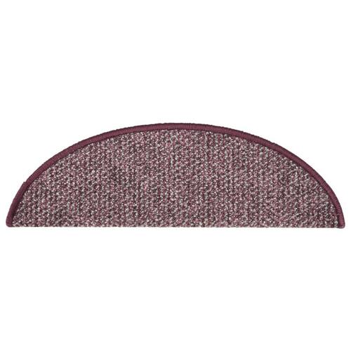Trappemåtter 15 stk. 65x21x4 cm lilla