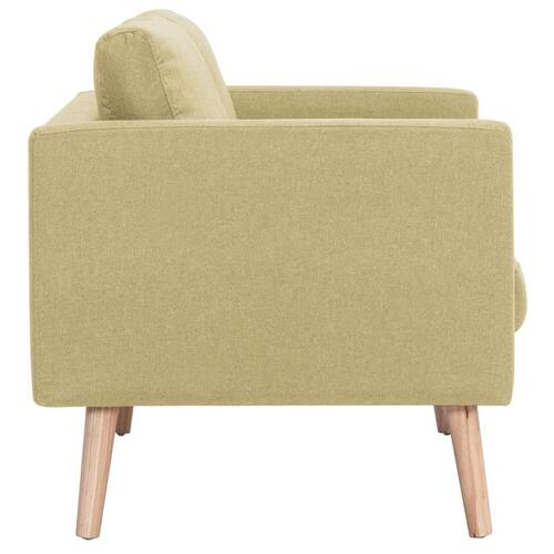 2-personers sofa i stof grøn