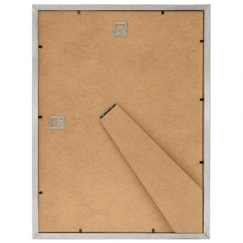 Billedrammer 5 stk. til væg 40x50 cm MDF sølvfarvet