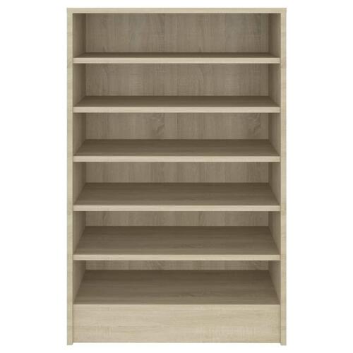 Skoreol 60x35x92 cm konstrueret træ sonoma-eg