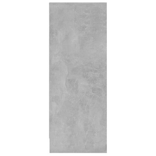 Skoreol 60x35x92 cm konstrueret træ betongrå