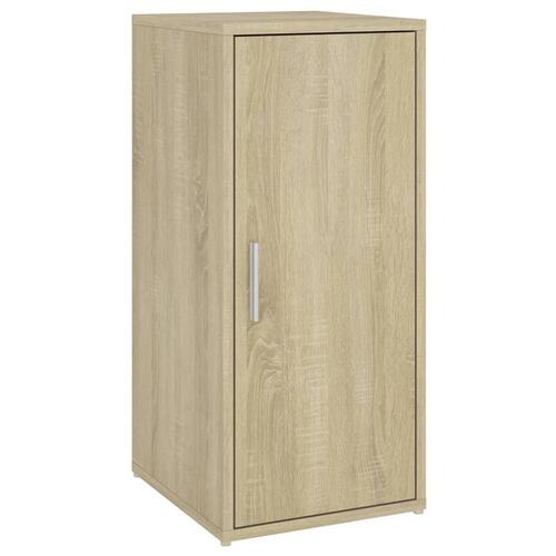 Skoskabe 2 stk. 32x35x70 cm konstrueret træ sonoma-eg